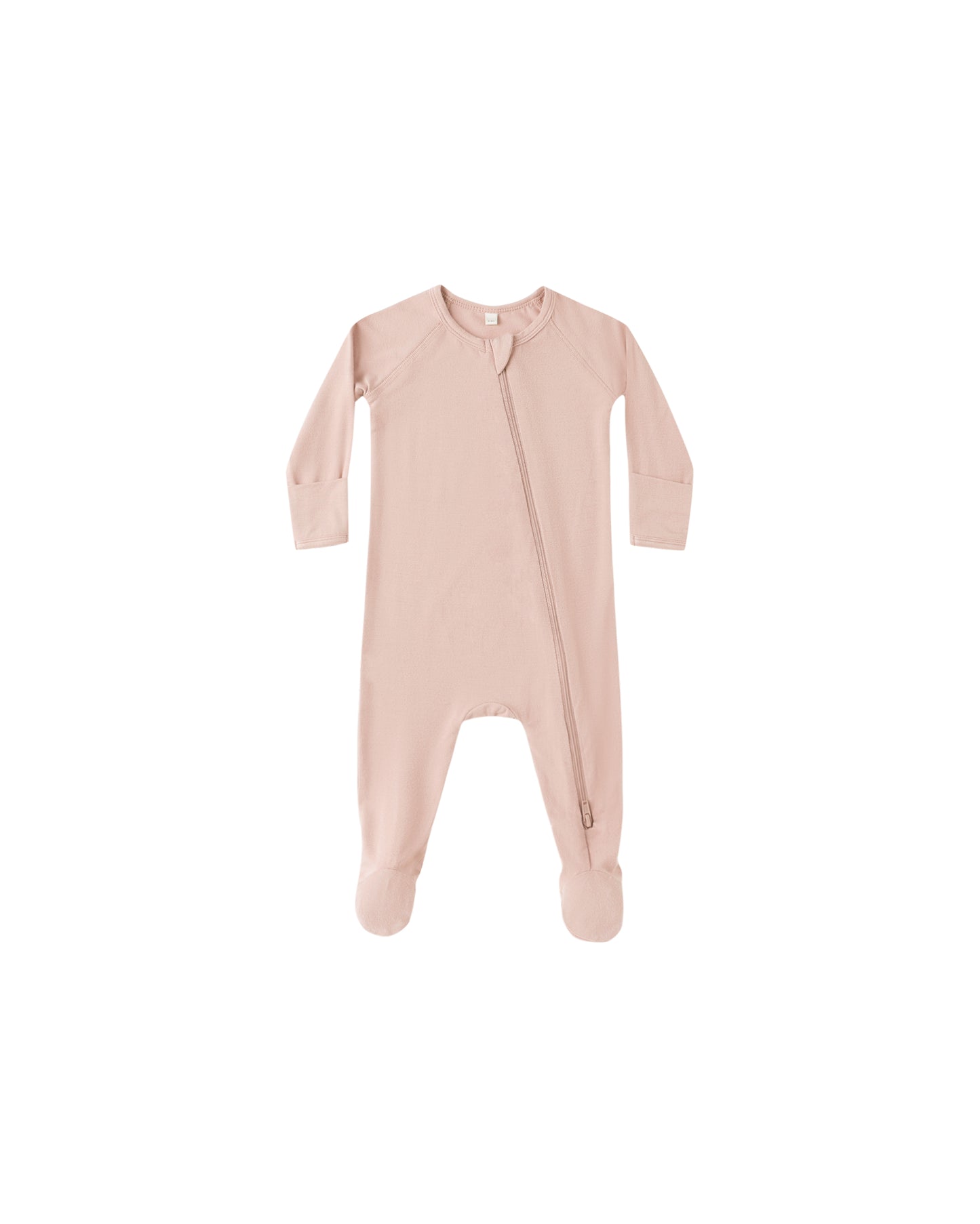 Quincy Mae Bamboo Zip Footie