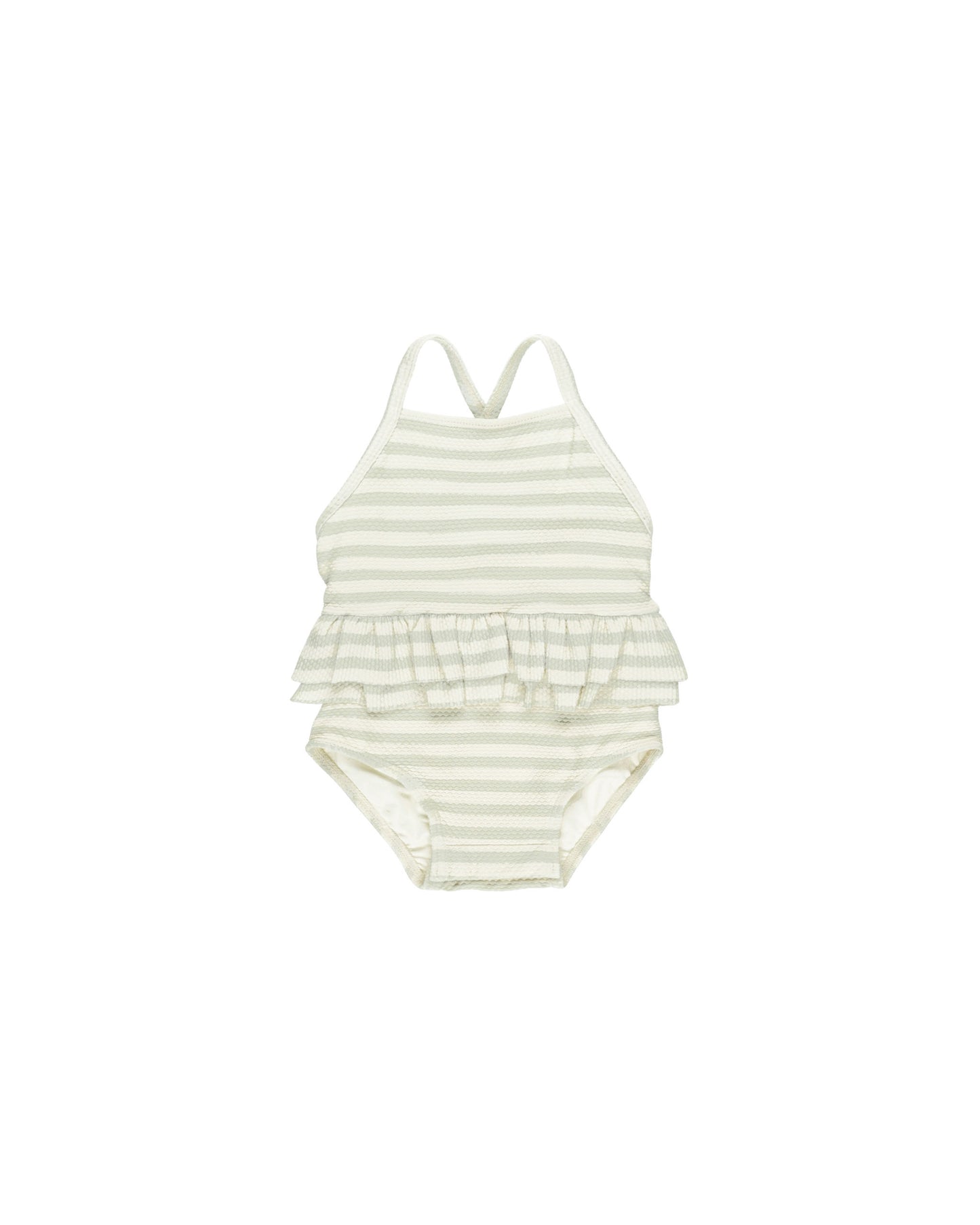 Quincy Mae Ruffled One-Piece Swimsuit