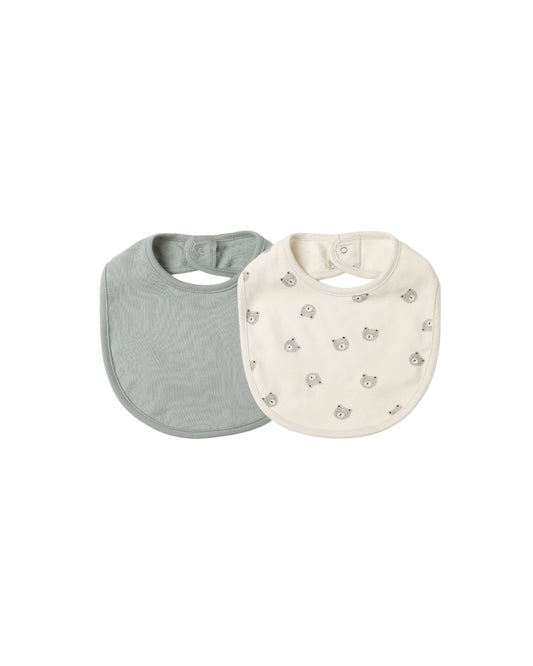 Quincy Mae Jersey Snap Bib