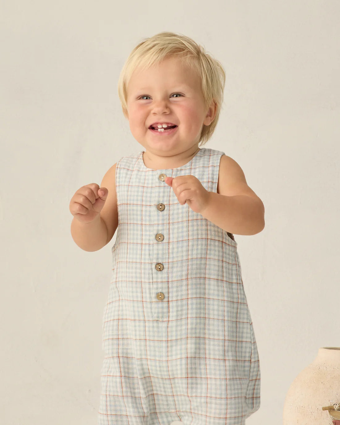 Rylee + Cru Button Jumpsuit