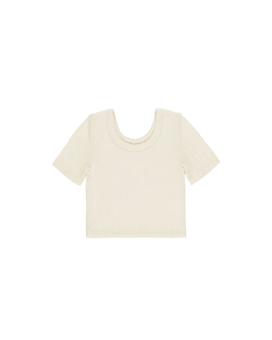 Rylee + Cru Scallop Tee