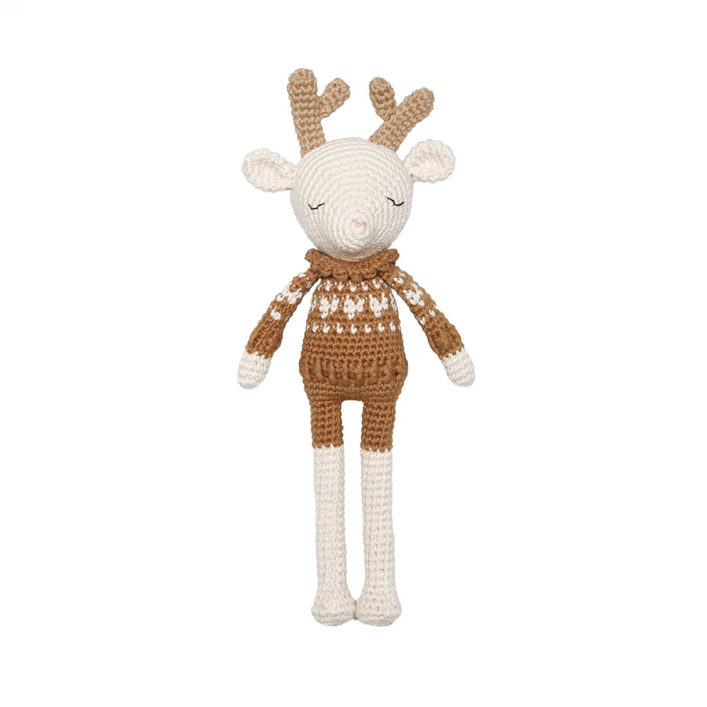 Patti Oslo Robin Reindeer - Hearts Sweater