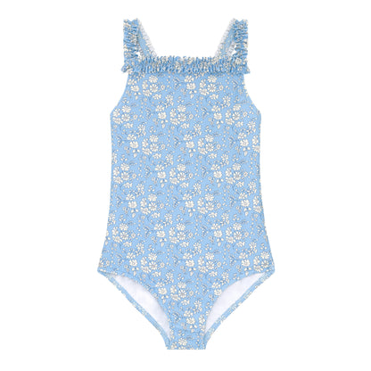 Minnow Ruched Strap One Piece