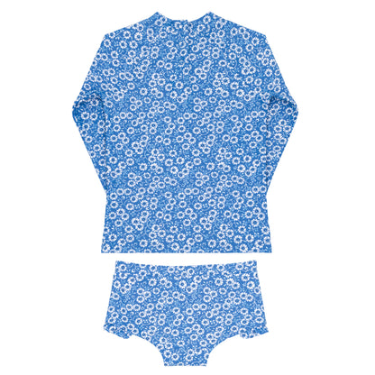 Minnow Girls Rash Guard Set