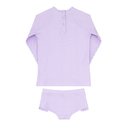 Minnow Girls Rash Guard Set