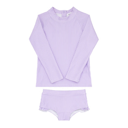 Minnow Girls Rash Guard Set