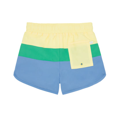 Minnow Boys Color Block Boardie
