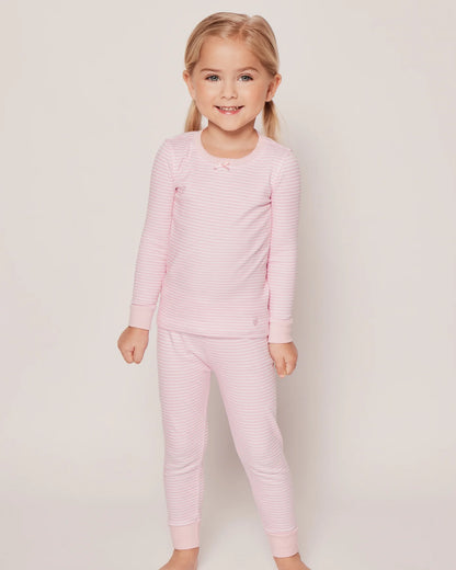 Petite Plume Pima Cotton Stripe Pajamas