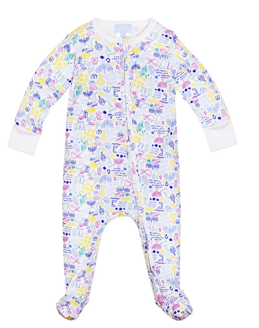 Joy Street Zip Baby Onesie