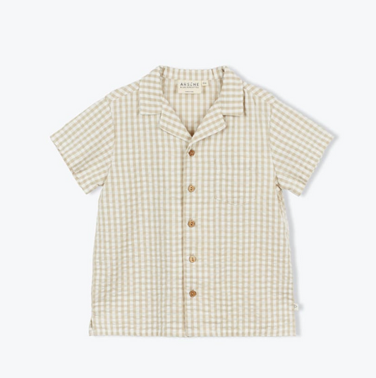 Arsene & Les Pipelettes Gingham Top