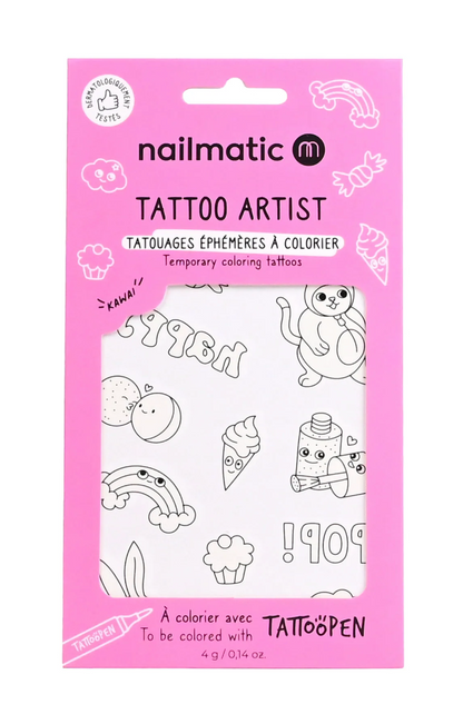 Nailmatic Temporary Color Tattoos