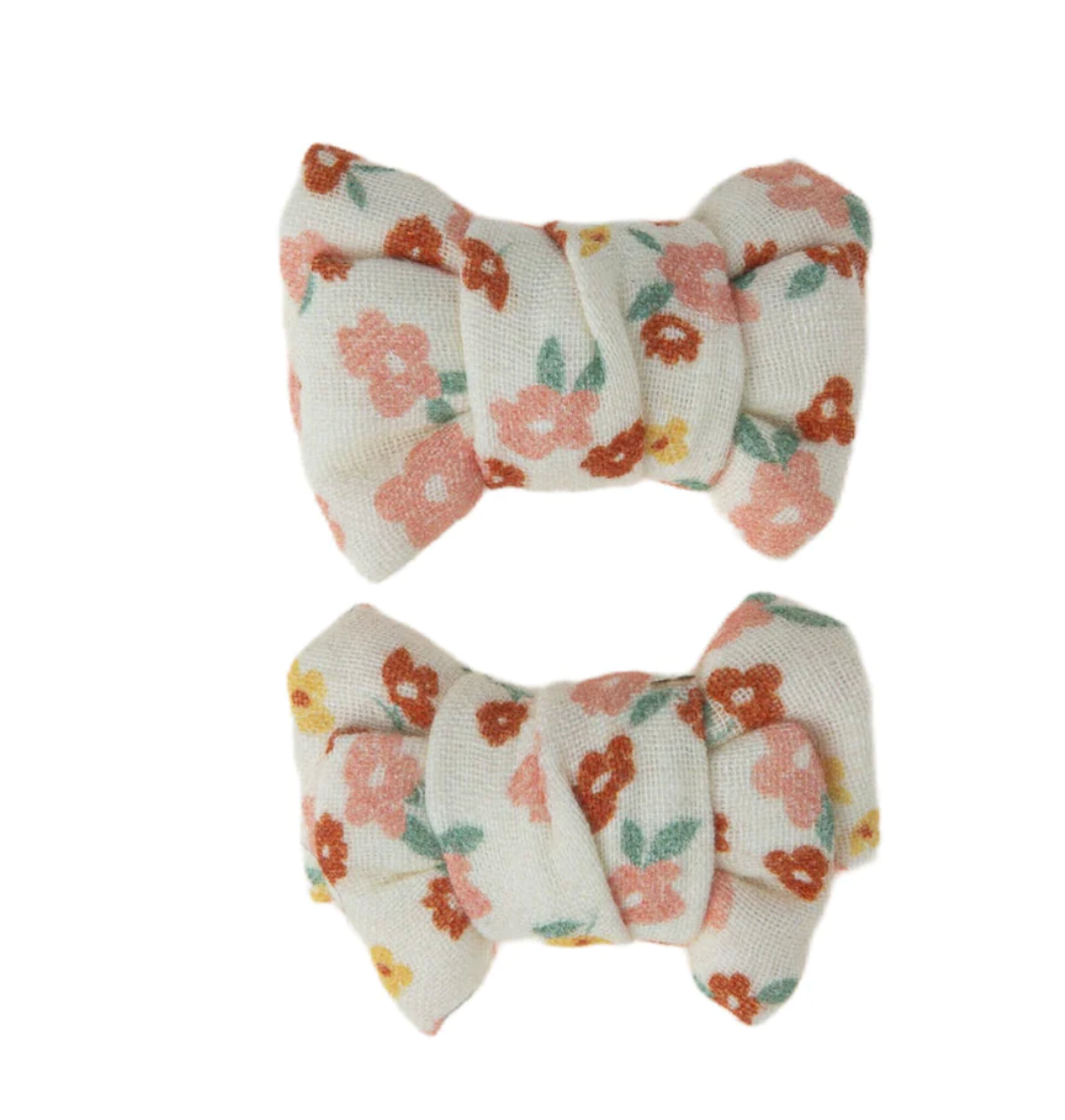 Grech & Co. Pigtail Bow Clips