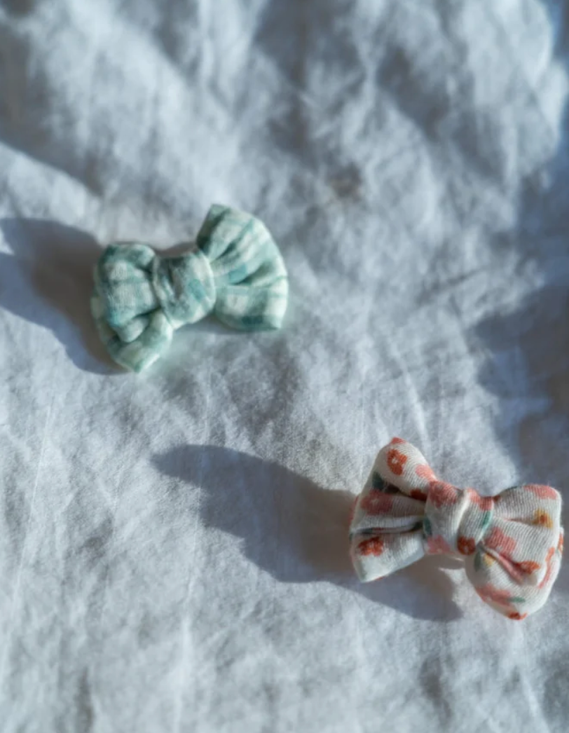 Grech & Co. Pigtail Bow Clips