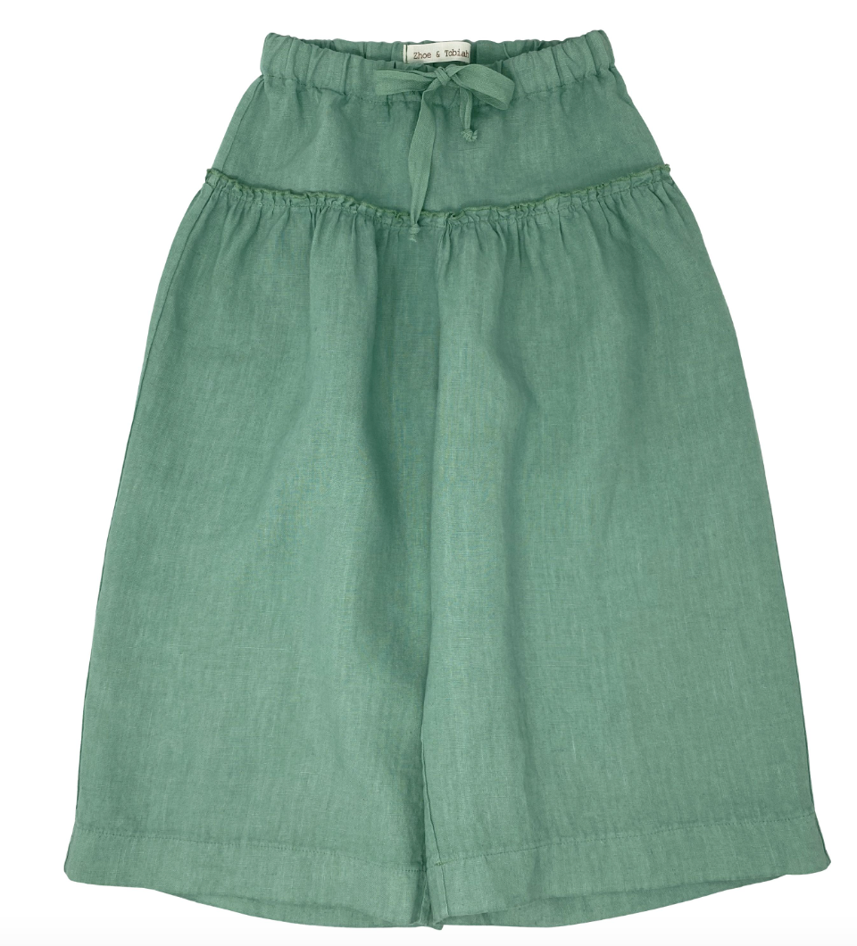 Zhoe & Tobiah Girls Linen Pants