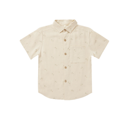 Rylee + Cru Collared Short Sleeve Shirt