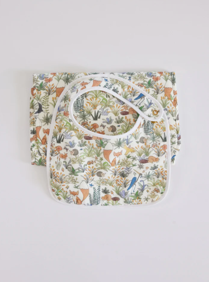 Timo & Violet Bib & Burb Cloth Gift Set