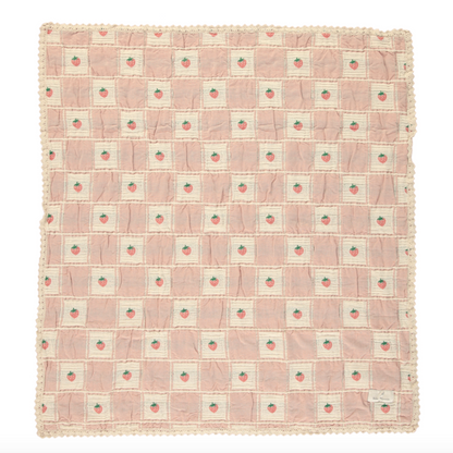 Bebe Organic Strawberry Blanket