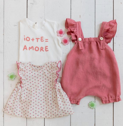 Zhoe & Tobiah Baby Overall Woven
