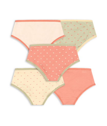 Konges Sløjd Basic 5 Pack Girl Underpants Gots