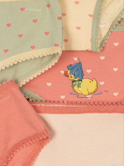Konges Sløjd Basic 5 Pack Girl Underpants Gots