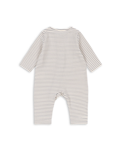 Konges Sløjd Basic Zip Onesie Gots