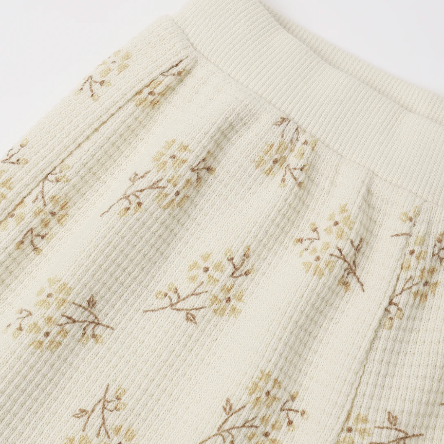 Quincy Mae Waffle Slouch Set Meadow