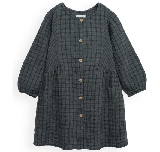 Play Up Checked Woven Dress