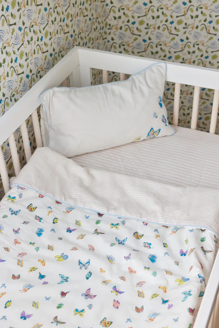 Timo & Violet Madame Butterfly Crib Quilt