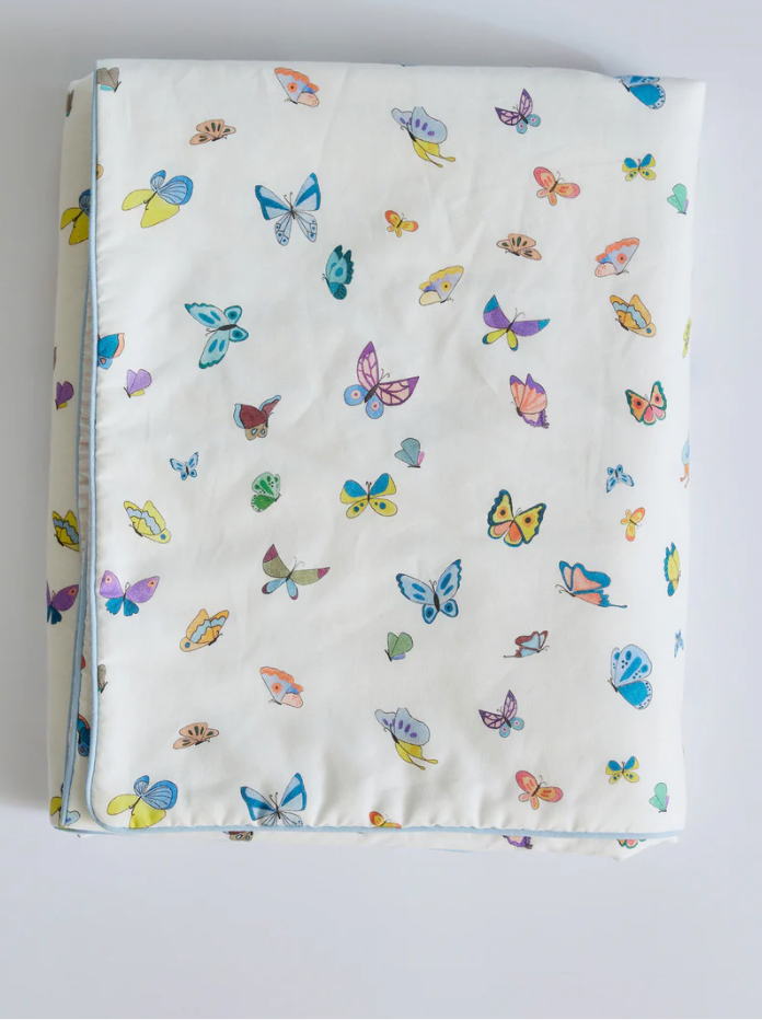 Timo & Violet Madame Butterfly Crib Quilt