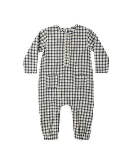 Rylee + Cru Long Sleeve Woven Jumpsuit