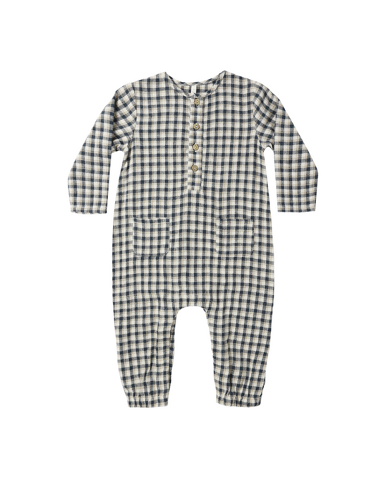 Rylee + Cru Long Sleeve Woven Jumpsuit