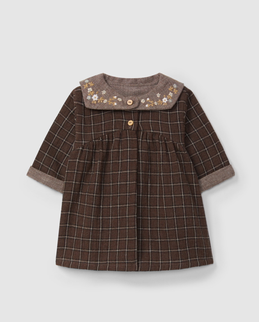 Snug Plaid Dress