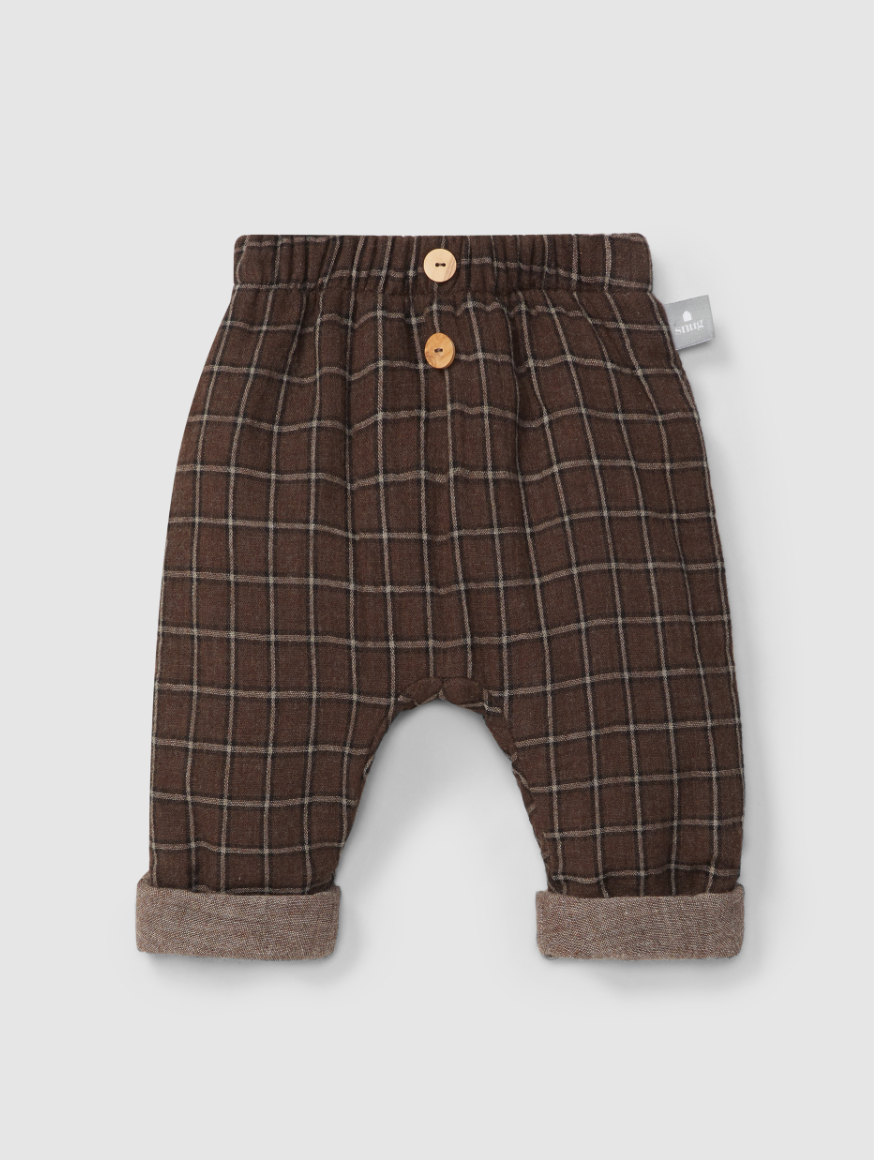 Snug Plaid Pants
