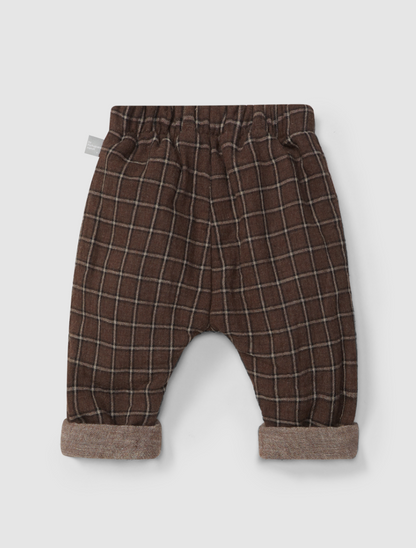 Snug Plaid Pants