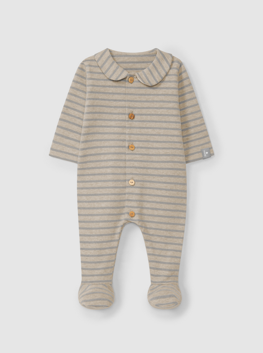 Snug Stripes Romper