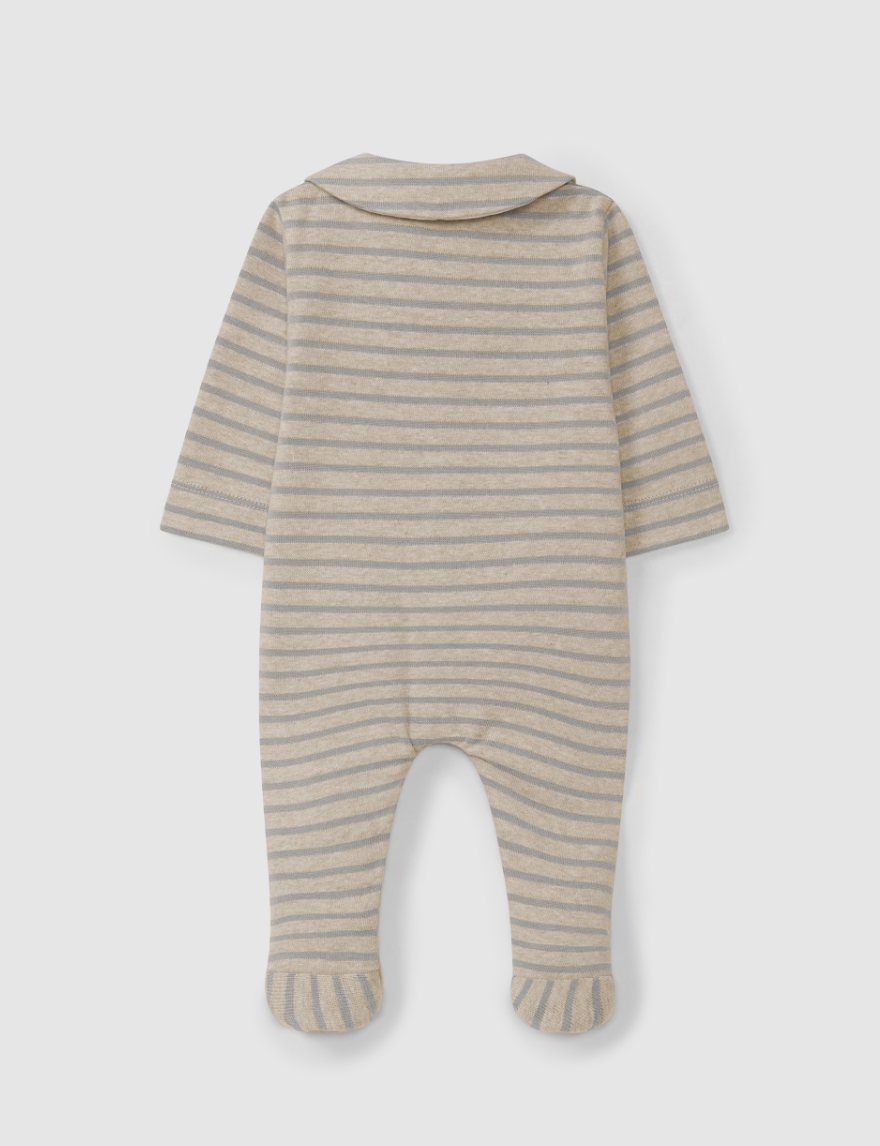 Snug Stripes Romper