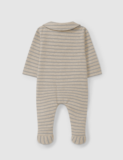 Snug Stripes Romper