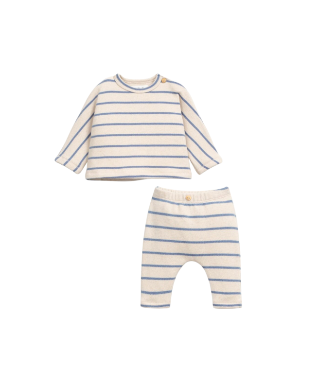 Play Up Striped Jersey Set