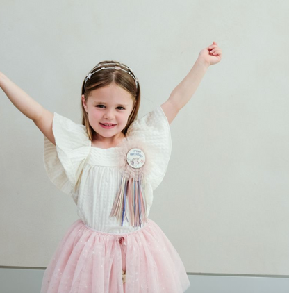 Mimi & Lula Unicorn Birthday Badge