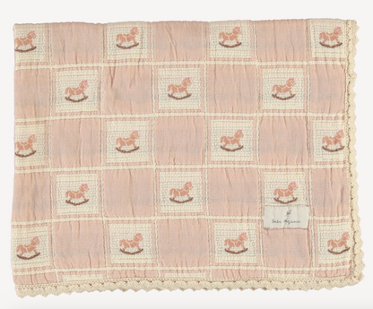 Bebe Organic Rocking Horse Blanket