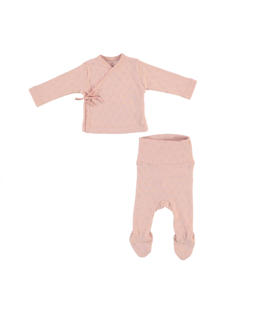 Bebe Organic Heart Wrap Set
