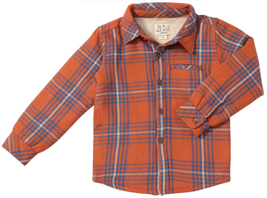 Me & Henry Adventurer Sherpa Lined Shirt