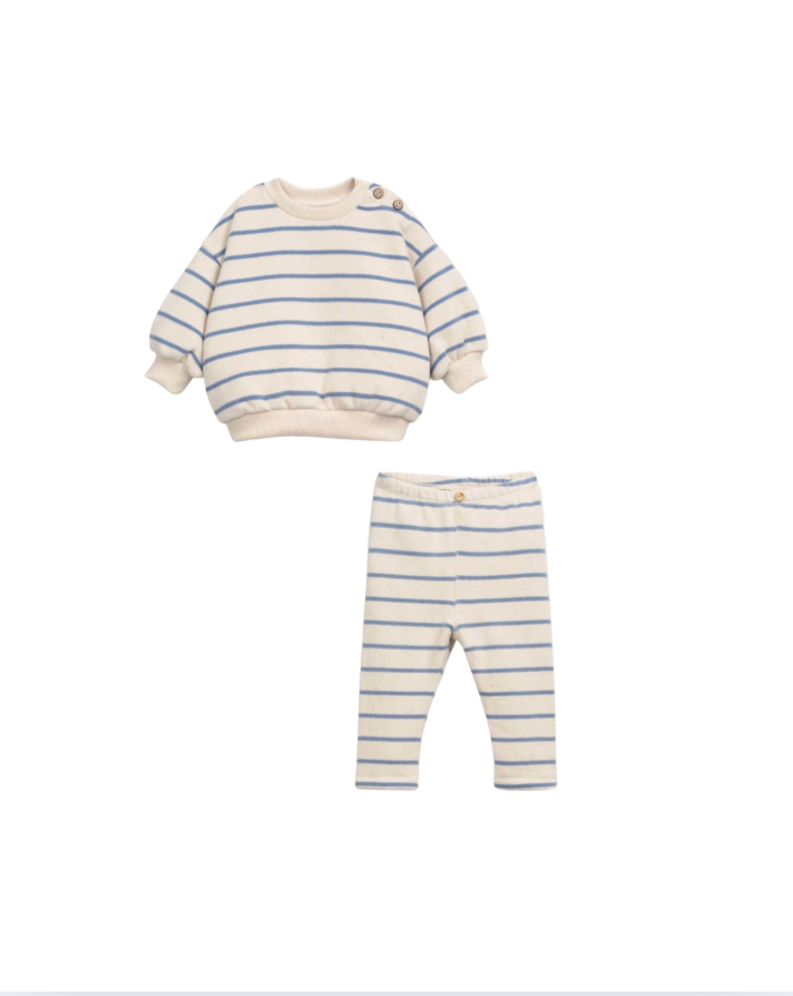 Play Up Striped Jersey Set