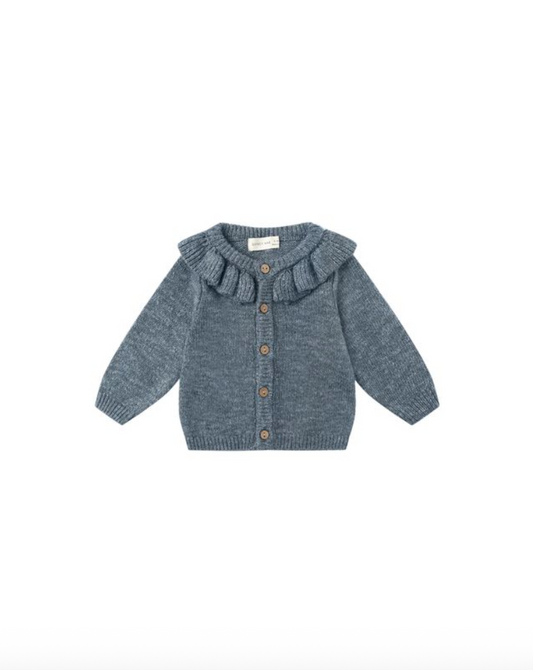 Quincy Mae Ruffle Collar Cardigan