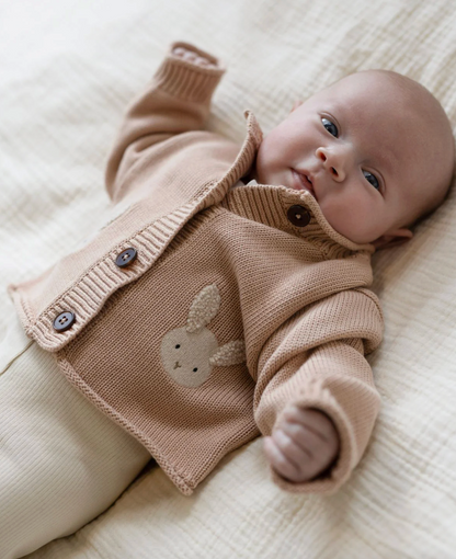 Donsje Danta Cardigan Fluffy Bunny