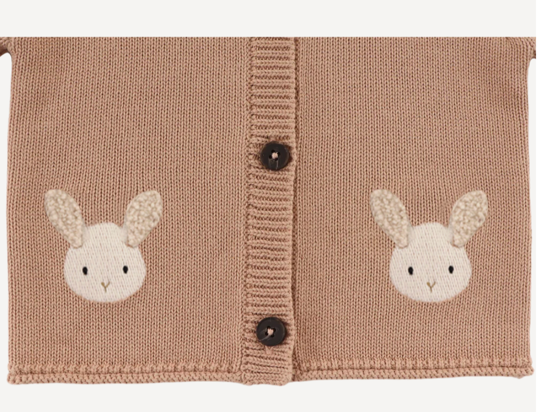 Donsje Danta Cardigan Fluffy Bunny