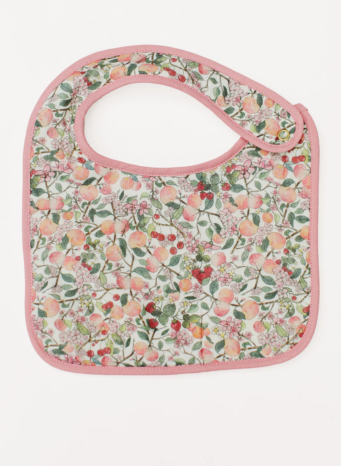 Timo & Violet Baby Classic Bib - Peach Blossom Multi