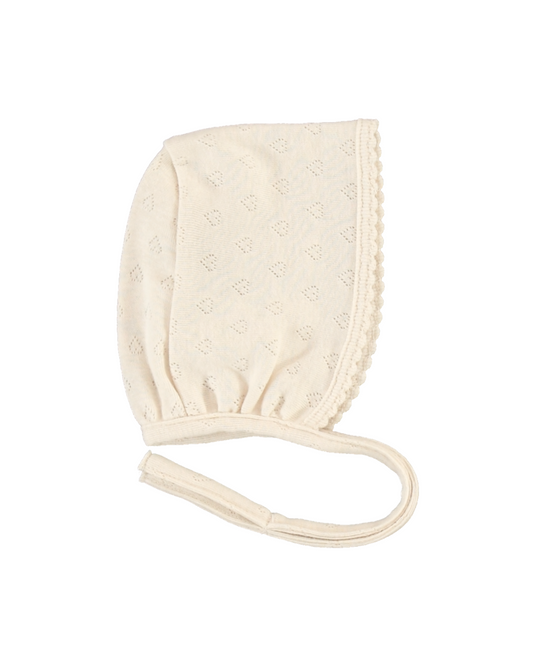 Bebe Organic Heart Bonnet
