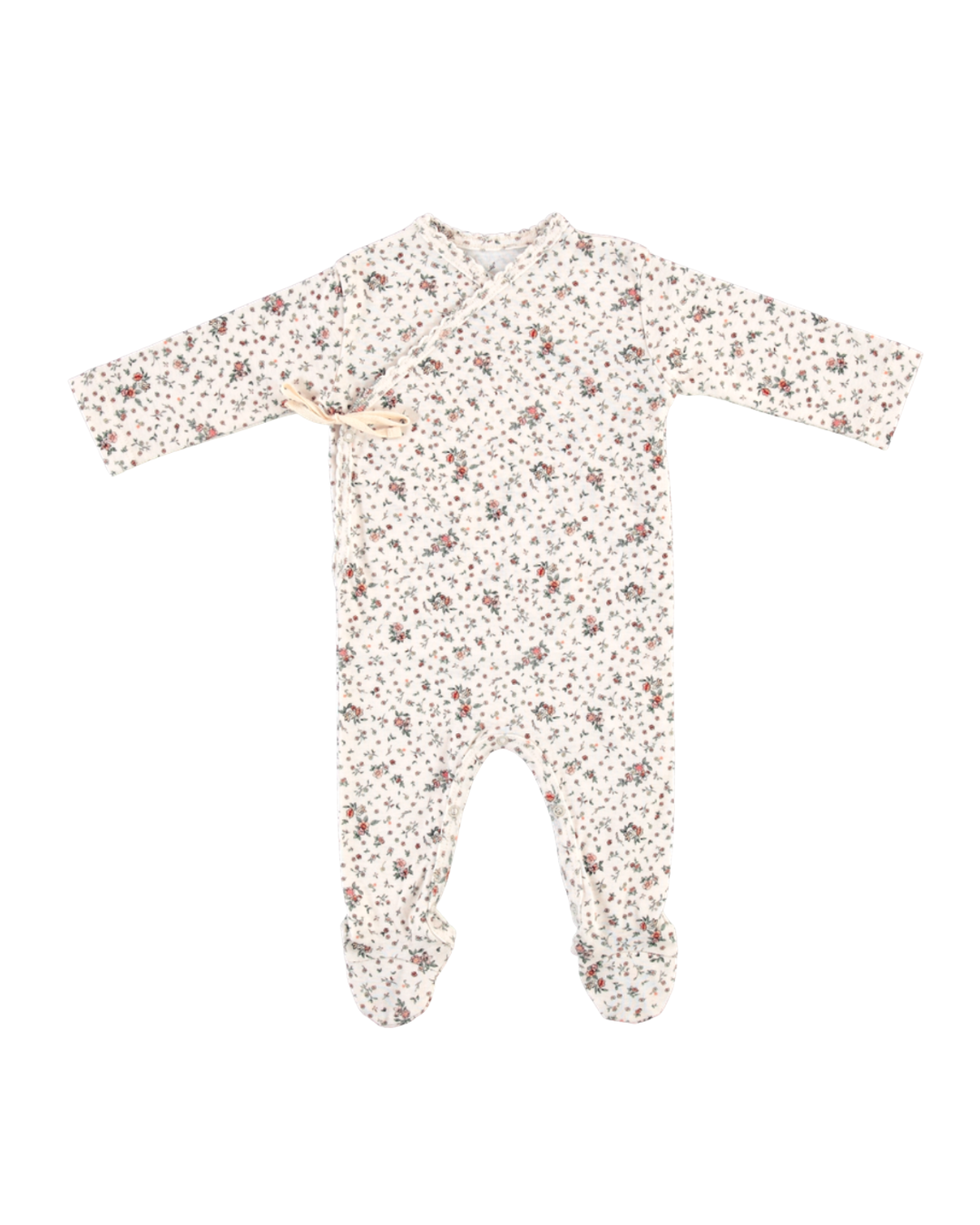 Bebe Organic Blanca Wrap Overall