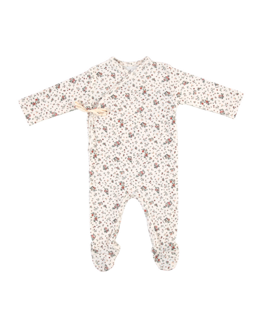 Bebe Organic Blanca Wrap Overall